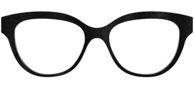 The Black Shimmer - Front Top Thumbnail - Pair Eyewear