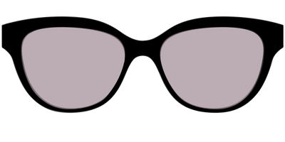 The Black with Gray Gaming lens - Front Top Thumbnail - Pair Eyewear