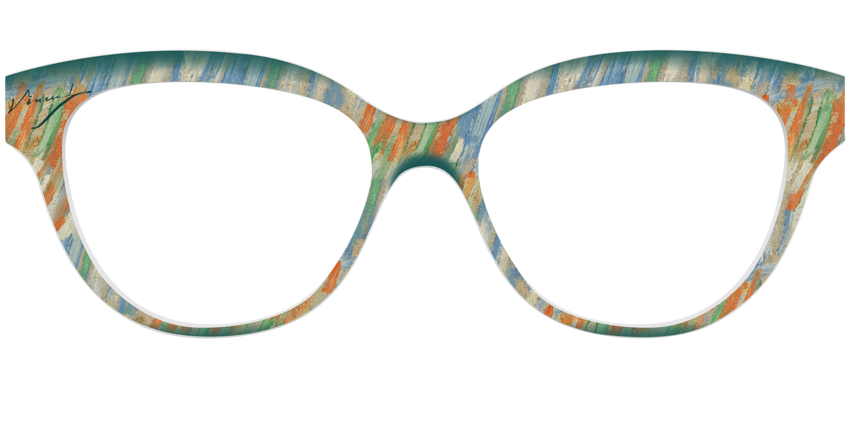 The Brush Strokes - Front Top Image - Pair Eyewear