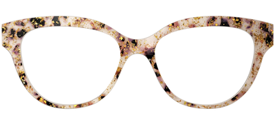 The Buttercream Tortoise with Gold Flakes - Front Top Thumbnail - Pair Eyewear
