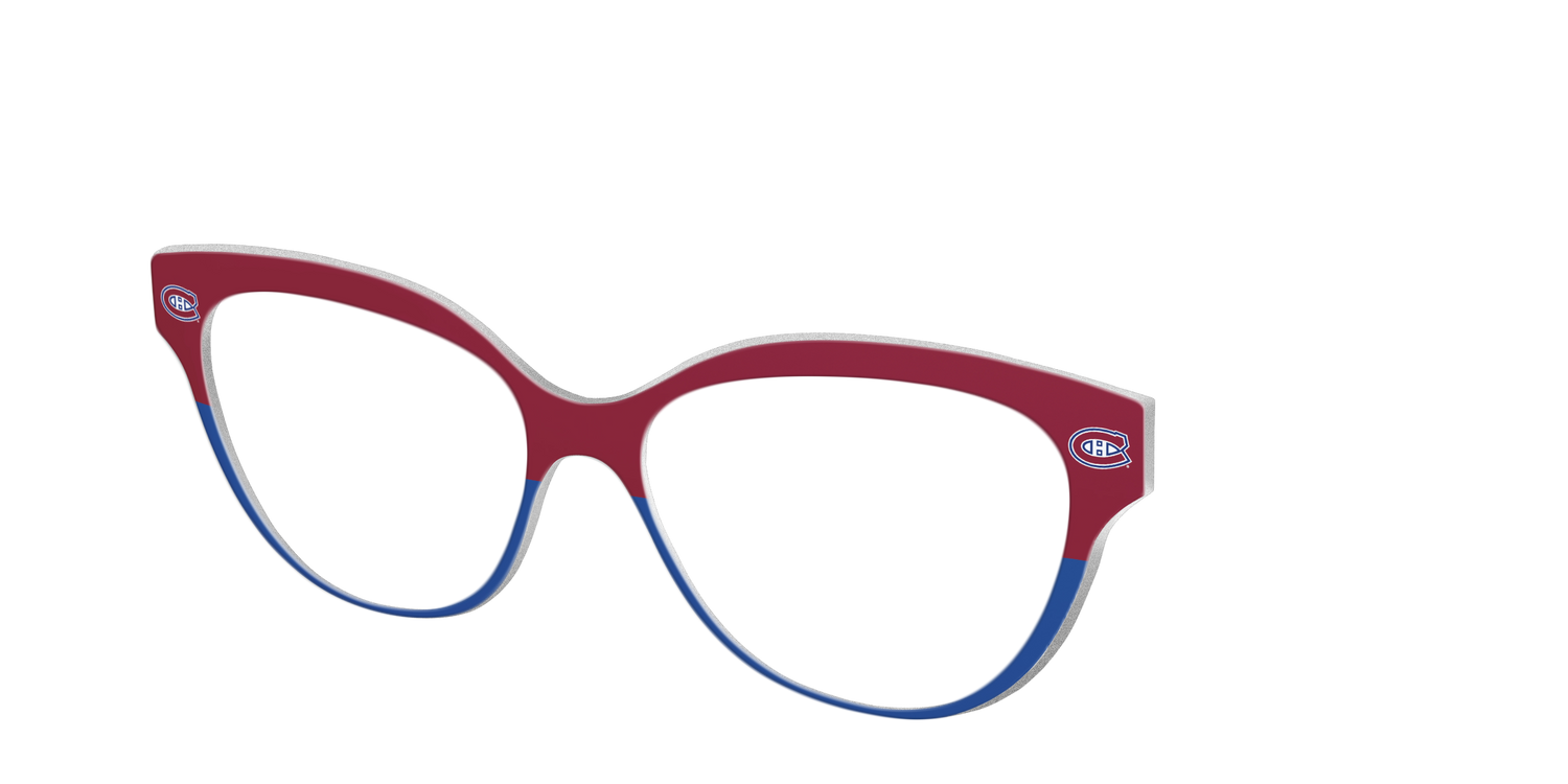 The Canadiens® Split - Angle Top Image - Pair Eyewear