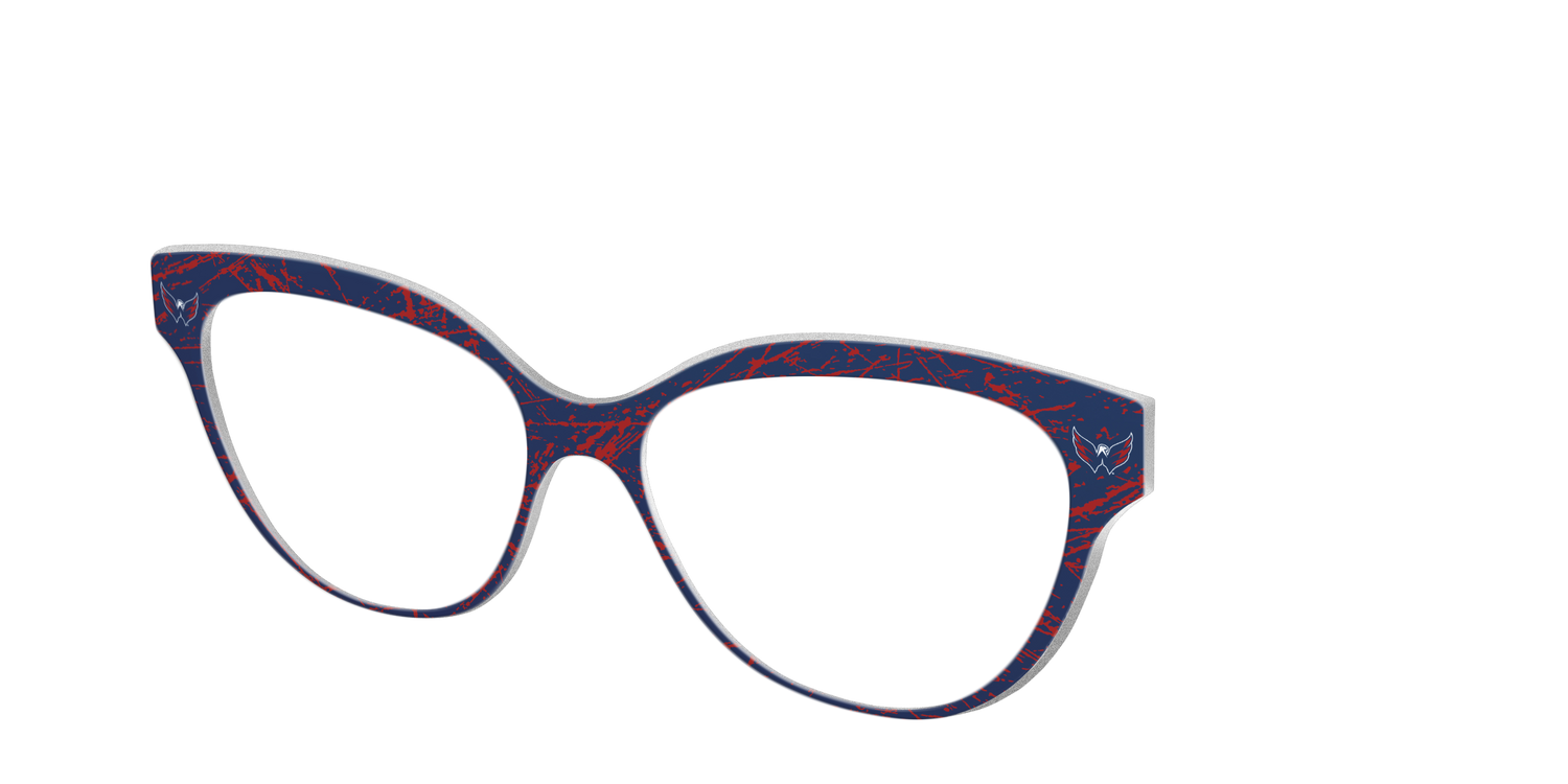 The Capitals® Ice - Angle Top Image - Pair Eyewear