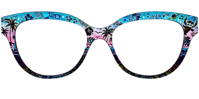 Catching Waves After Dark Holographic - Front Top Thumbnail - Pair Eyewear