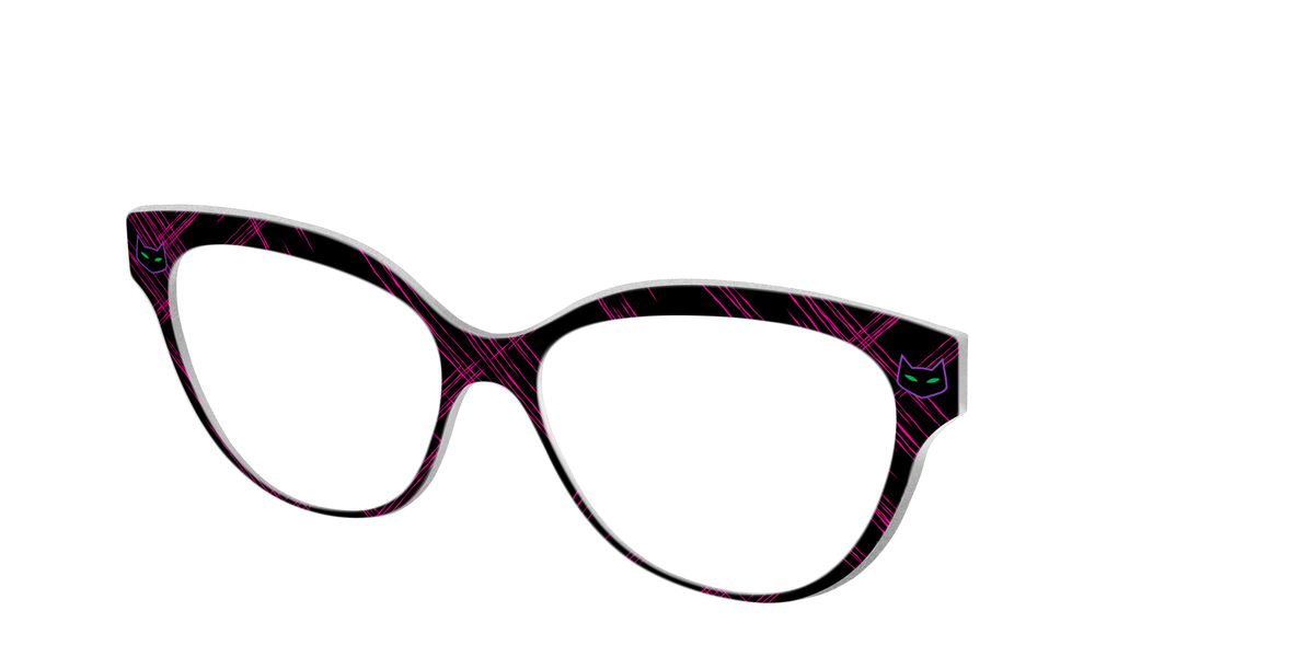 The Catwoman - Angle Top Image - Pair Eyewear