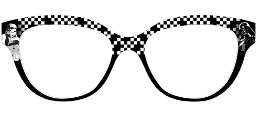 Dark Side Checker Split - Pair Eyewear