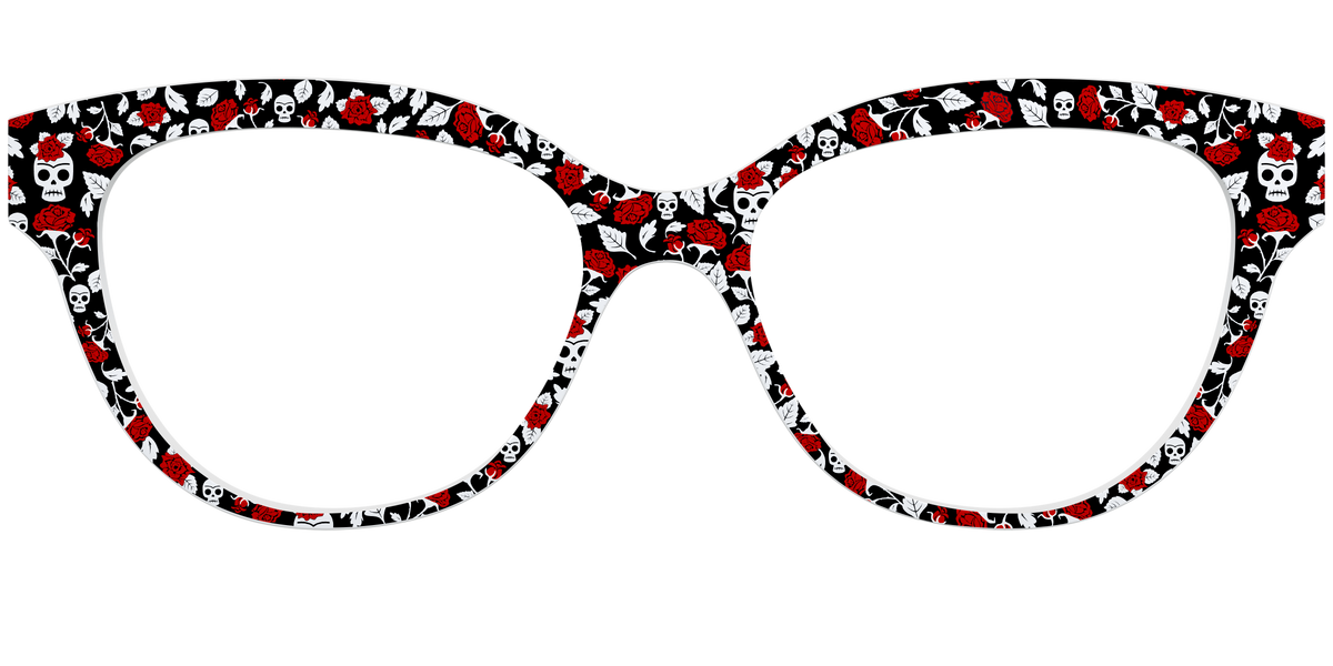 The Dia de Los Muertos - Front Top Image - Pair Eyewear