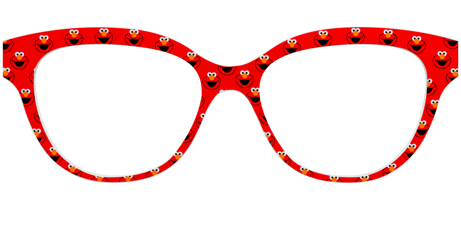 The Elmo All Over - Front Top Image - Pair Eyewear