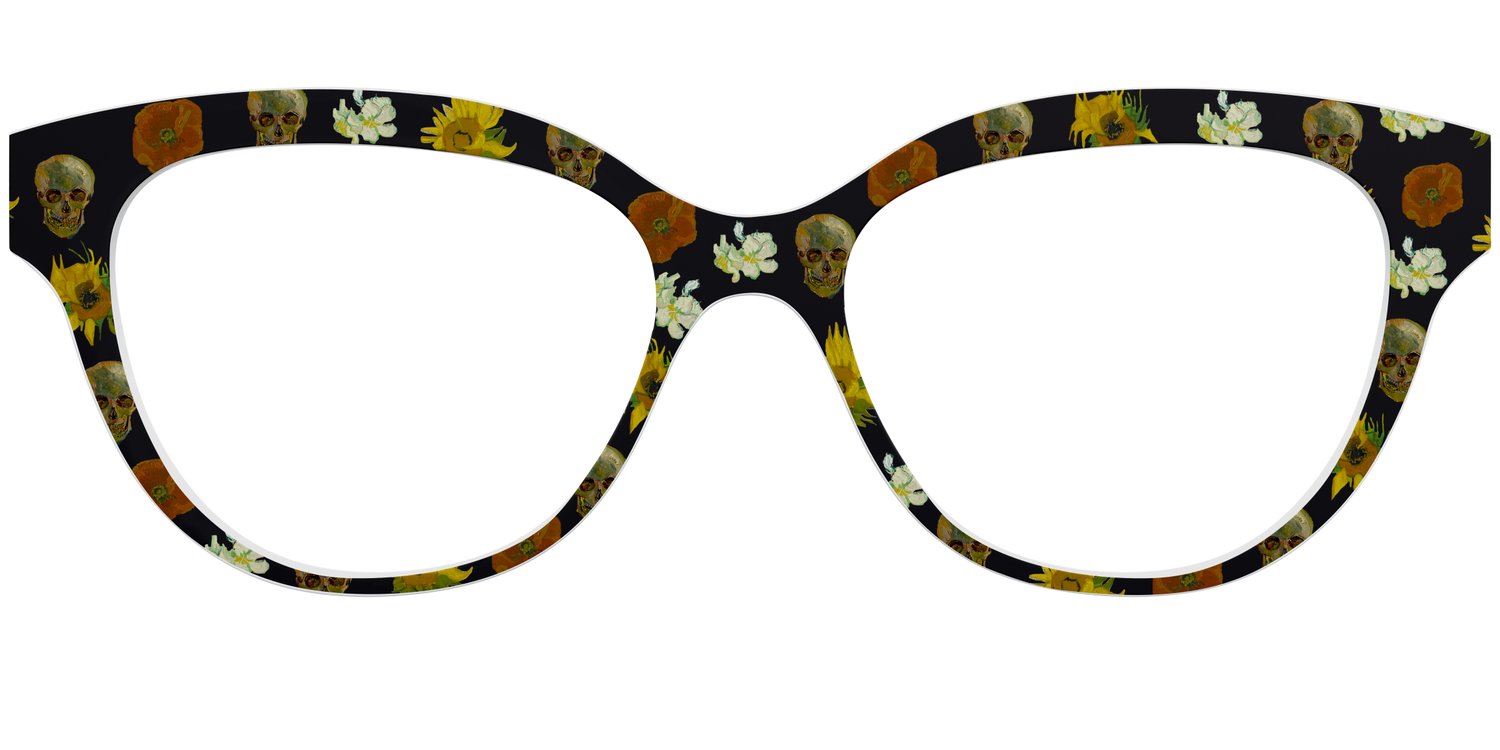 The Floral Skulls - Front Top Image - Pair Eyewear