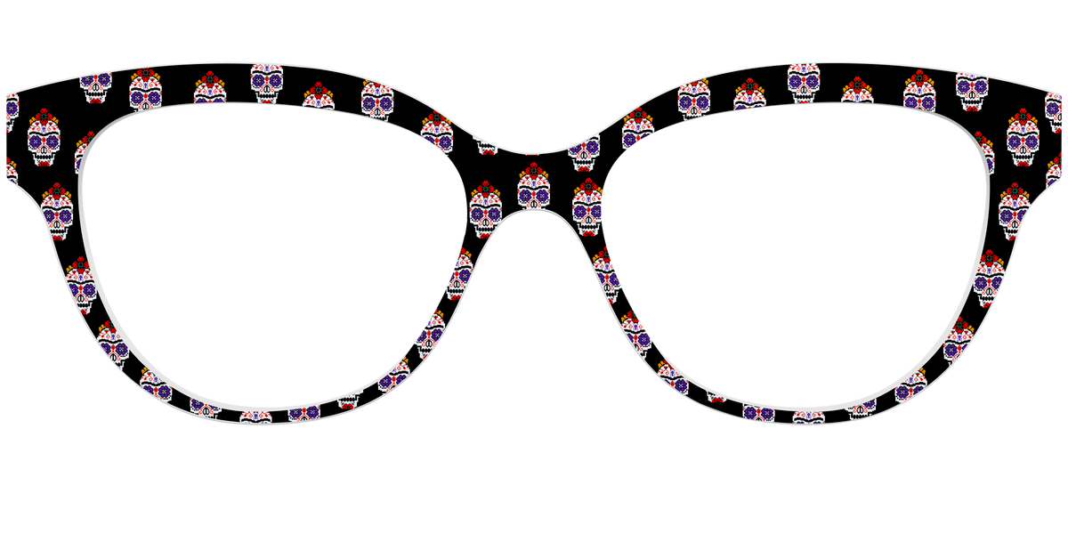 The Frida Sugar Skulls - Front Top Image - Pair Eyewear