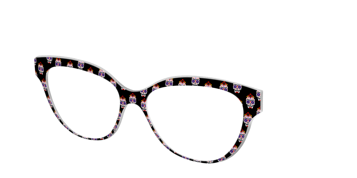The Frida Sugar Skulls - Angle Top Image - Pair Eyewear