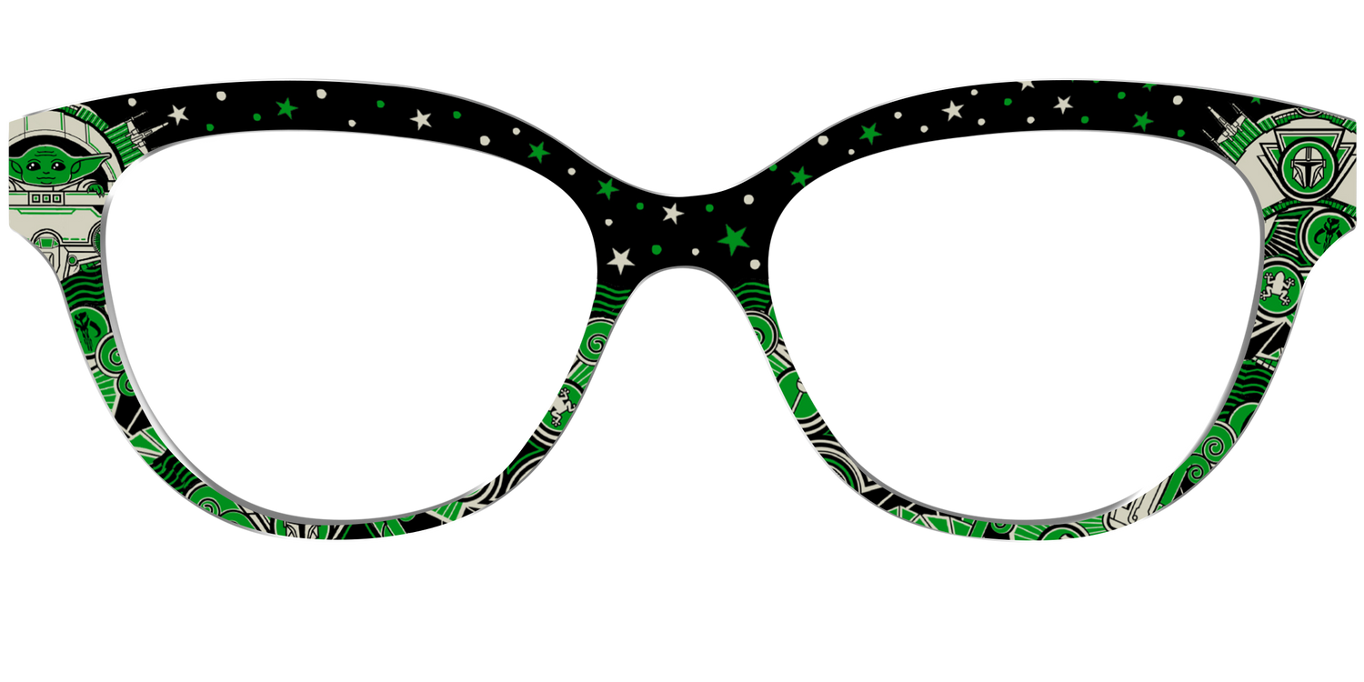 Grogu™ Deco Galaxy - Front Top Image - Pair Eyewear