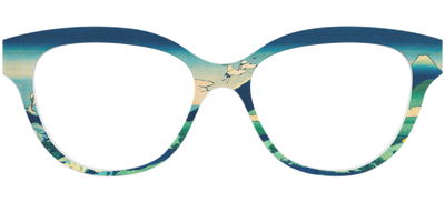 Hokusai View of Mount Fuji - Front Top Thumbnail - Pair Eyewear