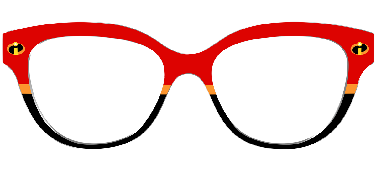 The Incredibles Super Suit - Front Top Image - Pair Eyewear