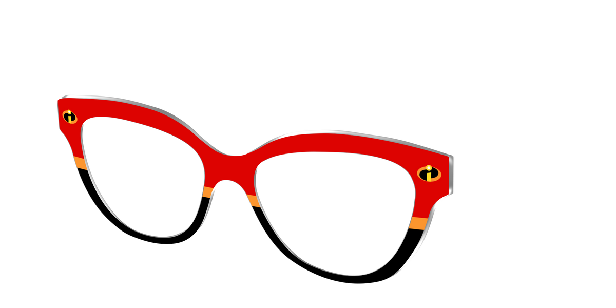 The Incredibles Super Suit - Angle Top Image - Pair Eyewear
