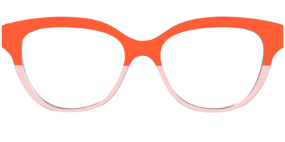 The Jasper & Venetian Pink Split - Front Top Thumbnail - Pair Eyewear
