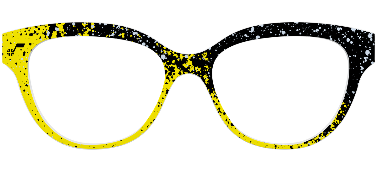 The Jazz Splatter - Front Top Image - Pair Eyewear