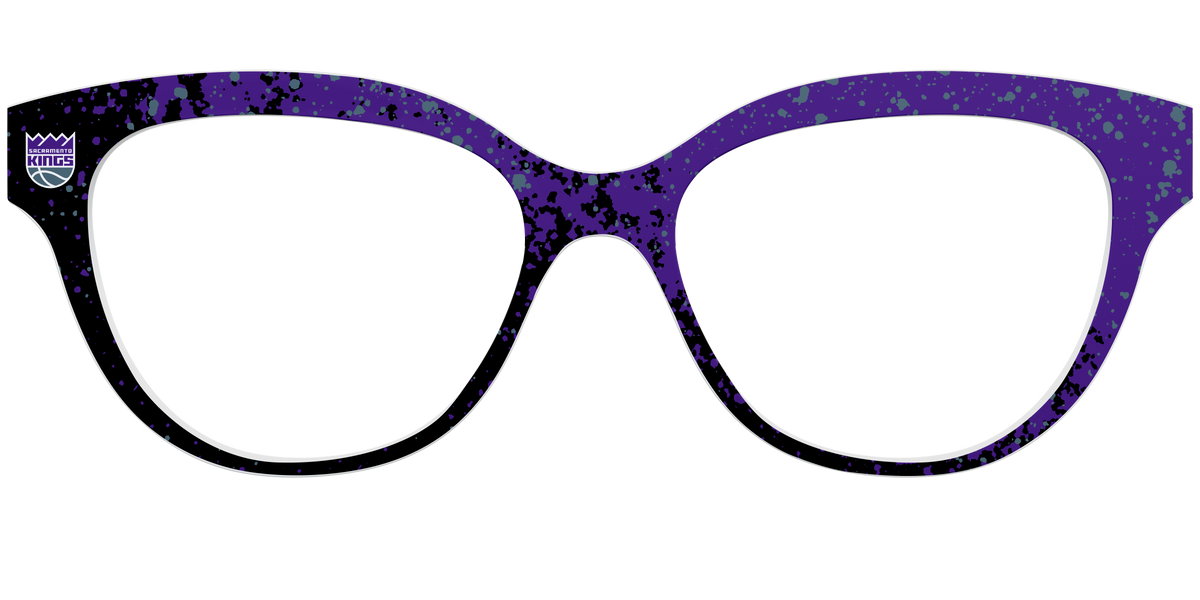 The Kings Splatter - Front Top Image - Pair Eyewear