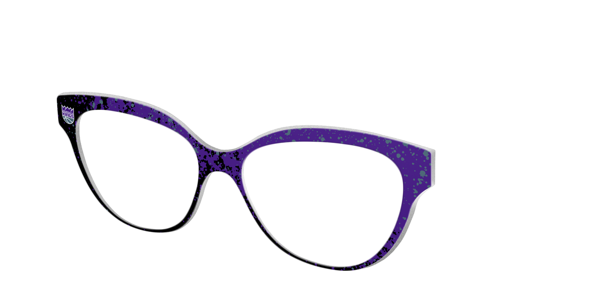 The Kings Splatter - Angle Top Image - Pair Eyewear