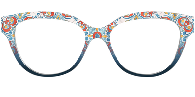 The Mediterranean Tile - Front Top Thumbnail - Pair Eyewear