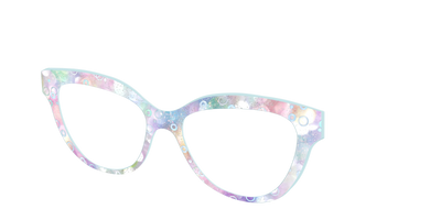 The Mermaid Bokeh with Bubble Glitter - Angle Top Thumbnail - Pair Eyewear