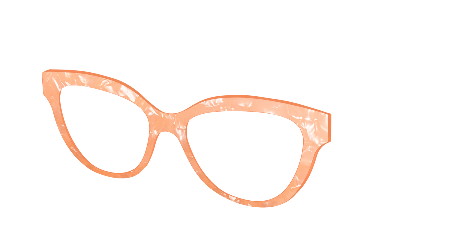 The Morganite Pearl Marble - Angle Top Image - Pair Eyewear