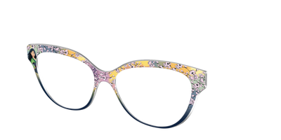 Mulan's Plum Blossoms - Angle Top Thumbnail - Pair Eyewear