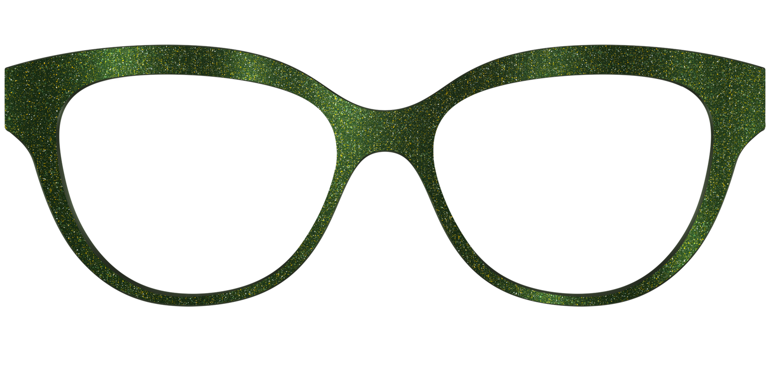 The Olive Shimmer - Front Top Image - Pair Eyewear