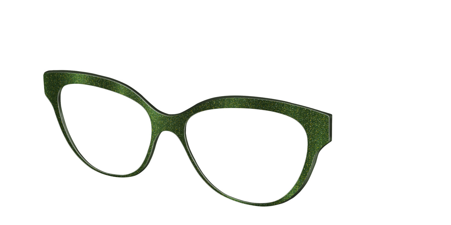 The Olive Shimmer - Angle Top Image - Pair Eyewear
