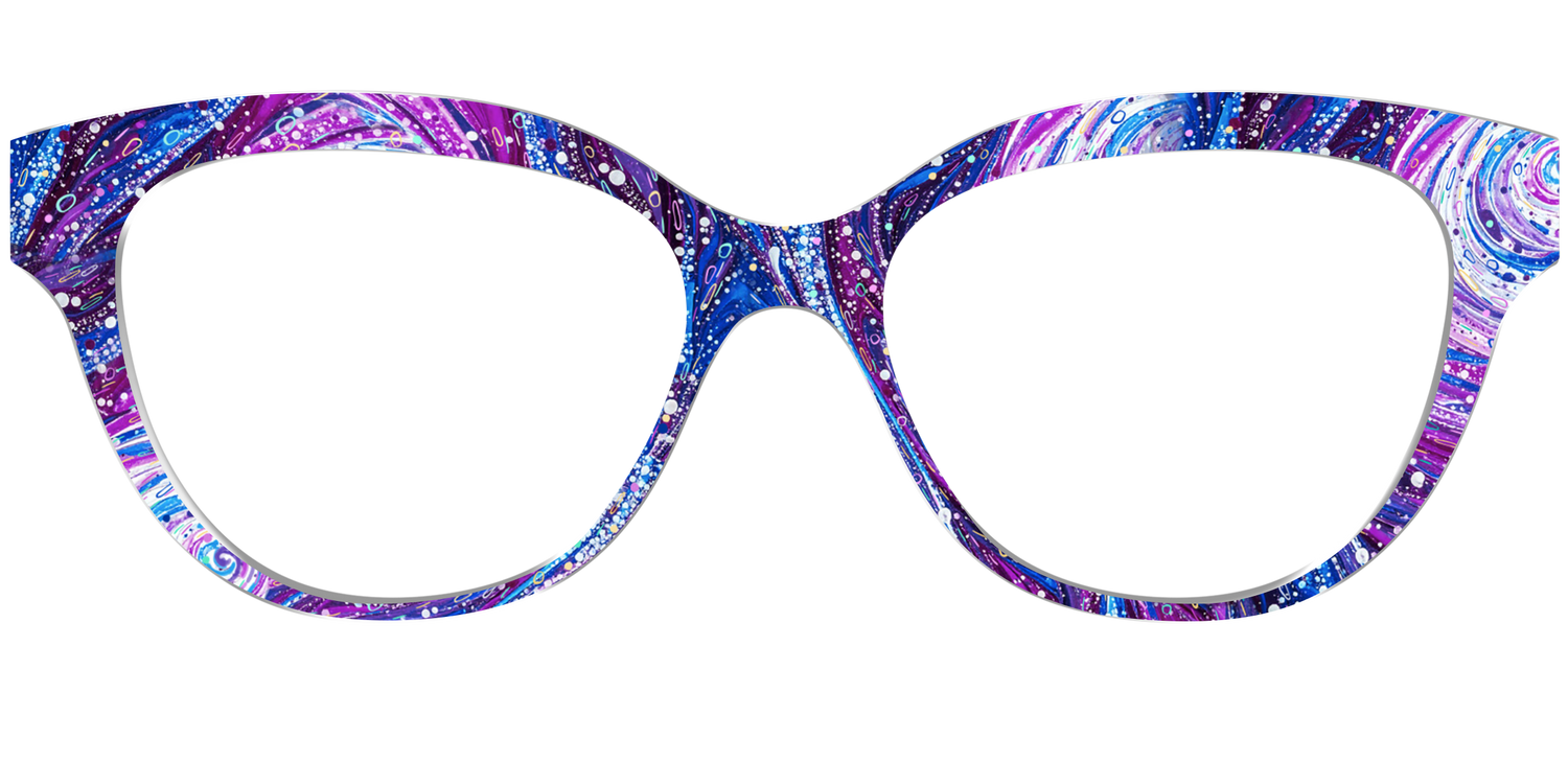 The Orchid Kaleidoscope - Front Top Image - Pair Eyewear