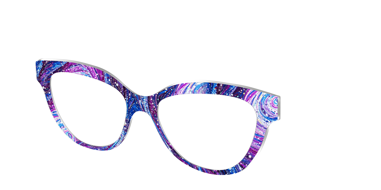 The Orchid Kaleidoscope - Angle Top Image - Pair Eyewear