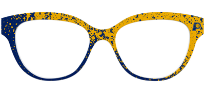 The Pacers Splatter - Front Top Thumbnail - Pair Eyewear