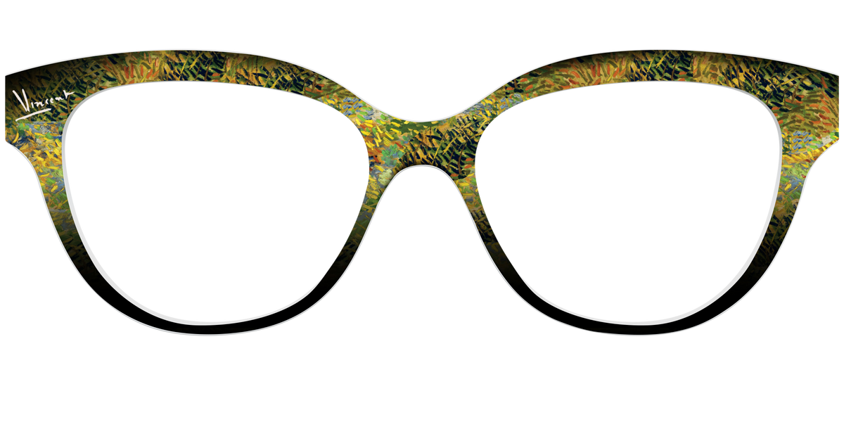 The Painterly Texture - Front Top Image - Pair Eyewear