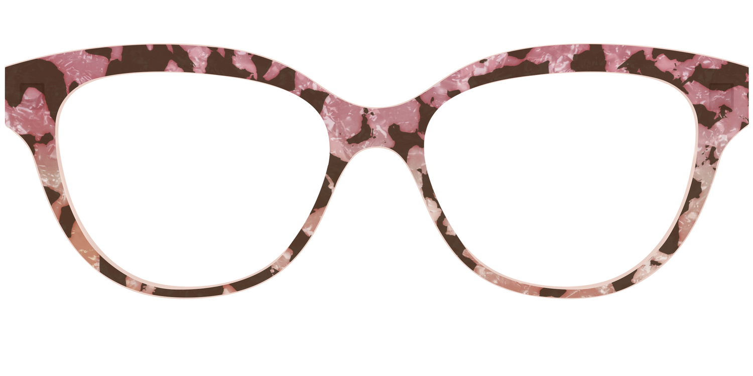 The Pale Peach Pearl Tortoise - Front Top Image - Pair Eyewear