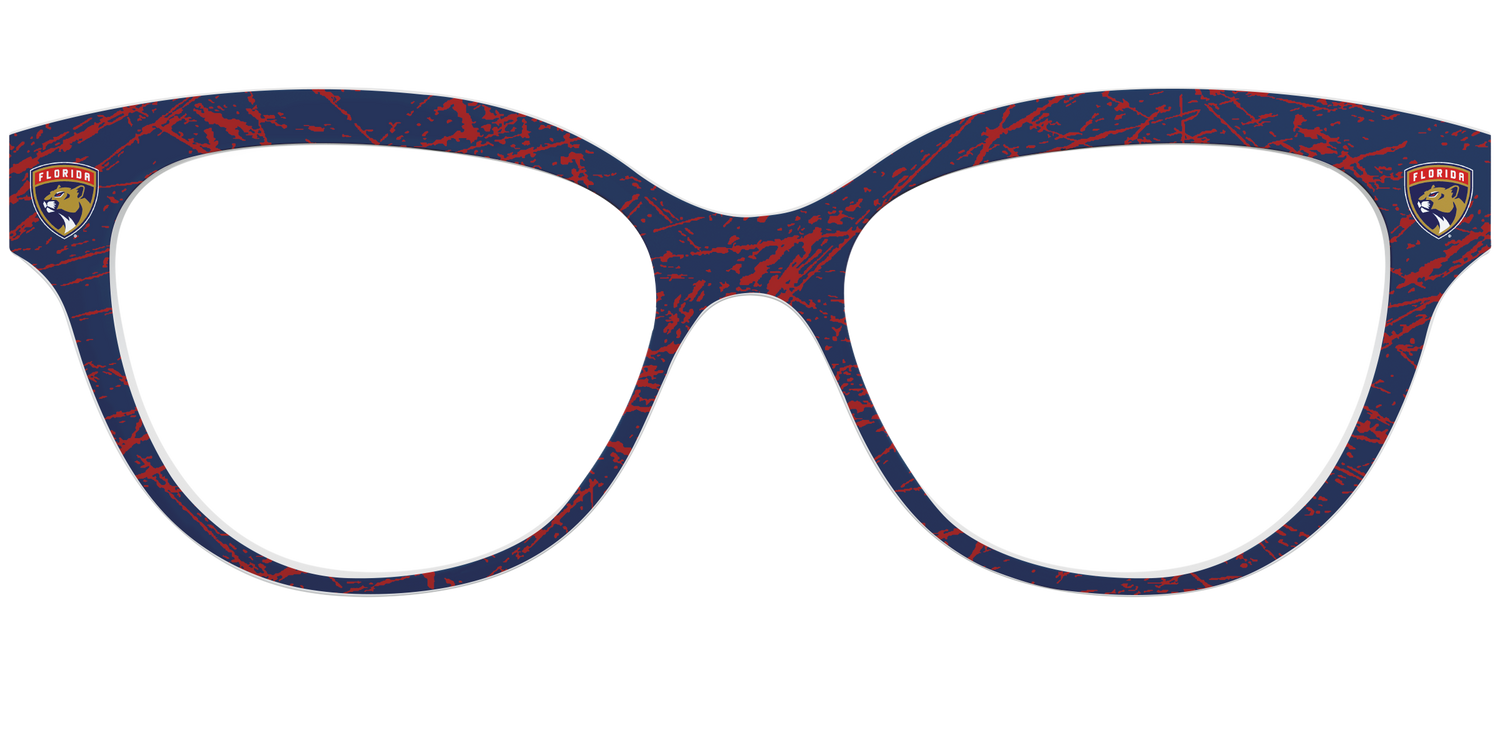 The Panthers® Ice - Front Top Image - Pair Eyewear