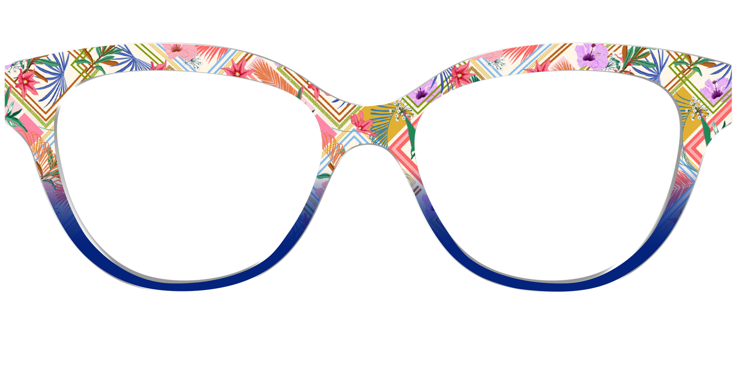 The Patchwork Scarves - Front Top Image - Pair Eyewear