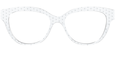 The Pearl Shimmer Polka Dots - Front Top Thumbnail - Pair Eyewear