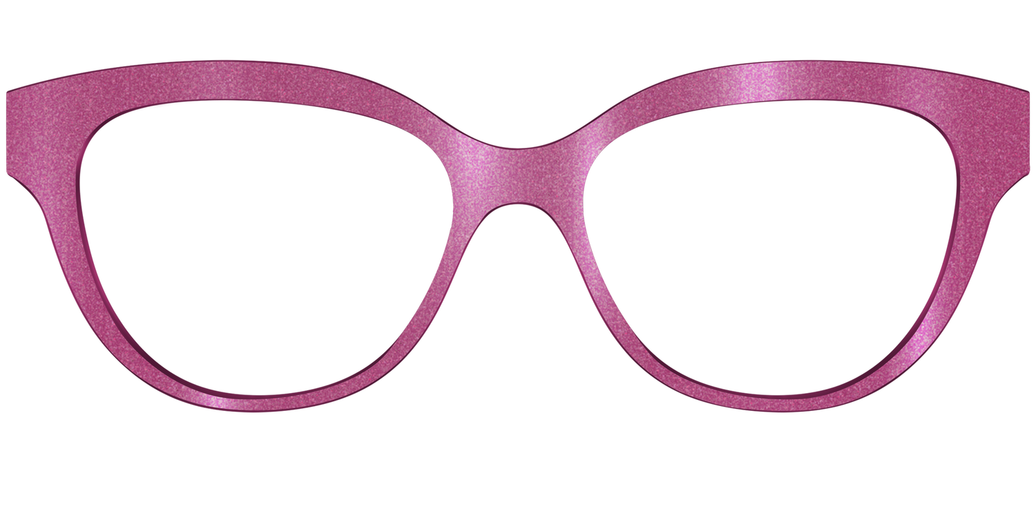 The Pink Shimmer - Front Top Image - Pair Eyewear