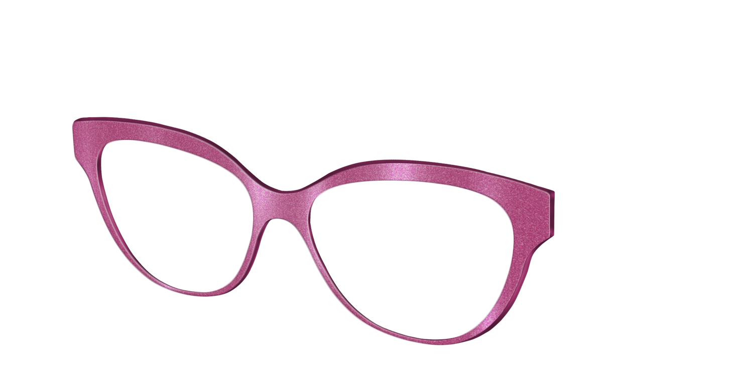 The Pink Shimmer - Angle Top Image - Pair Eyewear