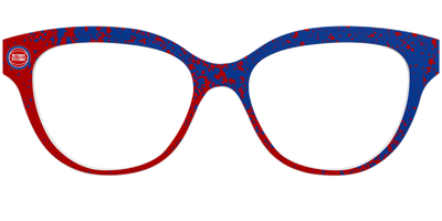 The Pistons Splatter - Front Top Thumbnail - Pair Eyewear