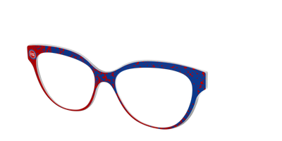 The Pistons Splatter - Angle Top Thumbnail - Pair Eyewear