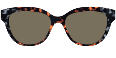 The Polarized Gray & Amber Tortoise Sun Top - Front Top Thumbnail - Pair Eyewear