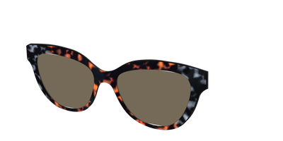 The Polarized Gray & Amber Tortoise Sun Top - Angle Top Thumbnail - Pair Eyewear