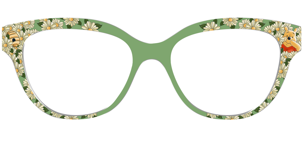 Pooh Bear's Daisies - Front Top Image - Pair Eyewear