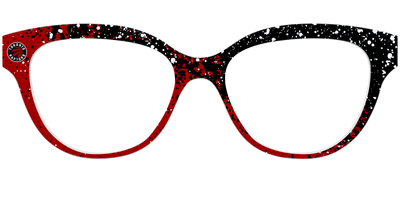 The Raptors Splatter - Front Top Thumbnail - Pair Eyewear