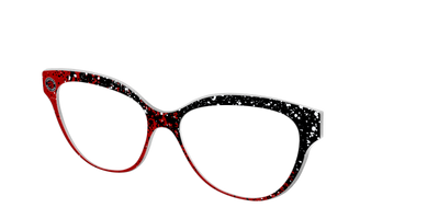 The Raptors Splatter - Angle Top Thumbnail - Pair Eyewear