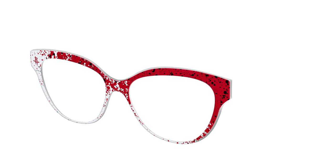 Rockets Splatter - Angle Top Image - Pair Eyewear