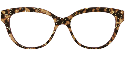 The Sandalwood Tortoise with Gold Foil - Front Top Thumbnail - Pair Eyewear