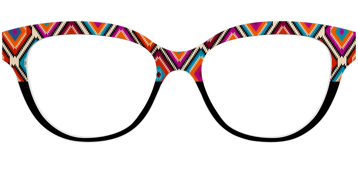 The Sarape Split - Front Top Image - Pair Eyewear