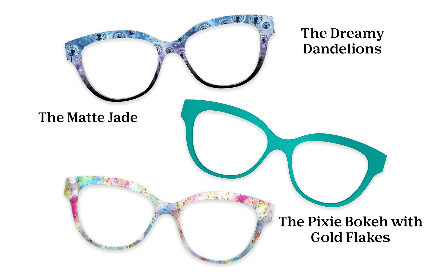 The Quinn - Seafoam Clear - Pairing Set - Pair Eyewear