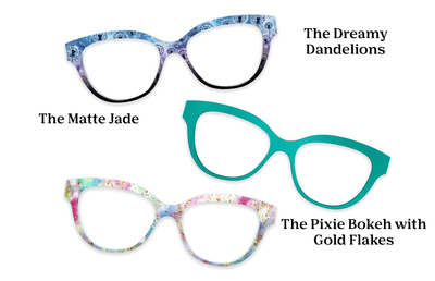 The Quinn - Seafoam Clear - Pairing Set - Pair Eyewear
